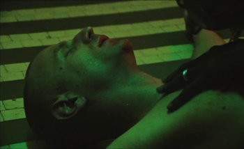 Movie still from “Andrzej Mrozek - Międzysmak” (2019), directed by Łukasz Zabłocki – Extreme Close Up shot, Overhead angle