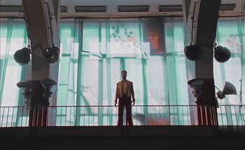 Movie still from “Andrzej Mrozek - Międzysmak” (2019), directed by Łukasz Zabłocki – Extreme Wide shot, Low angle