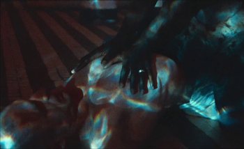 Movie still from “Andrzej Mrozek - Międzysmak” (2019), directed by Łukasz Zabłocki – Extreme Close Up shot, Overhead angle