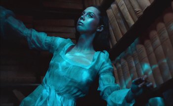 Movie still from “Andrzej Mrozek - Międzysmak” (2019), directed by Łukasz Zabłocki – Medium shot, Low angle