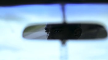 Movie still from “Jordan Hawkins - Lost feat. oghosthaze” (2019), directed by Henry Kinder – Extreme Close Up shot, Low angle