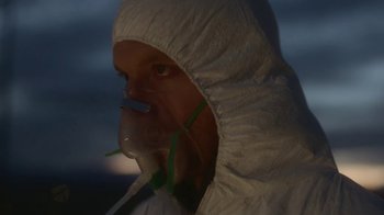 Movie still from “Jordan Hawkins - Lost feat. oghosthaze” (2019), directed by Henry Kinder – Close Up shot, Low angle