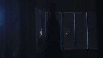 Movie still from “Jordan Hawkins - Lost feat. oghosthaze” (2019), directed by Henry Kinder – Medium shot, Low angle