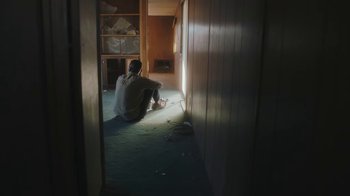 Movie still from “Jordan Hawkins - Lost feat. oghosthaze” (2019), directed by Henry Kinder – Medium shot, High angle