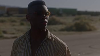 Movie still from “Jordan Hawkins - Lost feat. oghosthaze” (2019), directed by Henry Kinder – Close Up shot, Low angle