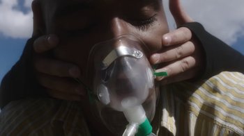 Movie still from “Jordan Hawkins - Lost feat. oghosthaze” (2019), directed by Henry Kinder – Extreme Close Up shot, Overhead angle