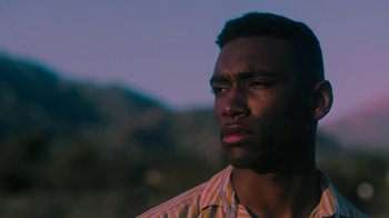 Movie still from “Jordan Hawkins - Lost feat. oghosthaze” (2019), directed by Henry Kinder – Close Up shot, Low angle