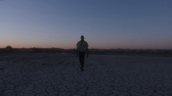 Movie still from “Jordan Hawkins - Lost feat. oghosthaze” (2019), directed by Henry Kinder – Extreme Wide shot, Low angle