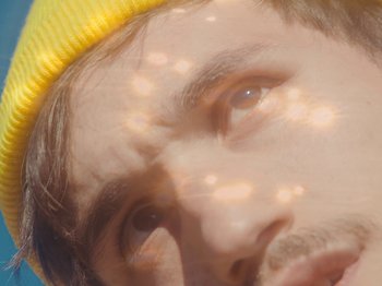 Movie still from “Colectivo Da Silva - Marisol” (2019), directed by Kirkpatrick Buffet – Extreme Close Up shot, Low angle