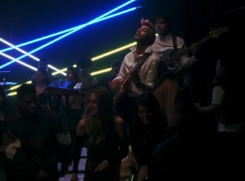Movie still from “Omar Apollo - So Good” (2019), directed by Kevin Lombardo – Extreme Wide shot, Low angle