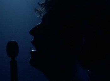 Movie still from “Omar Apollo - So Good” (2019), directed by Kevin Lombardo – Extreme Close Up shot, Low angle