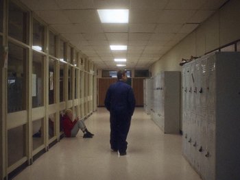 Movie still from “G FLIP - I Am Not Afraid” (2019), directed by Lucy Knox – Wide shot, High angle