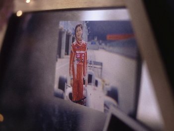 Movie still from “G FLIP - I Am Not Afraid” (2019), directed by Lucy Knox – Extreme Close Up shot, Low angle