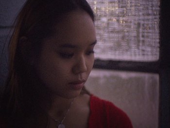 Movie still from “G FLIP - I Am Not Afraid” (2019), directed by Lucy Knox – Close Up shot, High angle