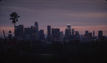 Movie still from “Geographer - Summer Of My Discontentment” (2019), directed by Patrick Mattes – Extreme Wide shot, High angle