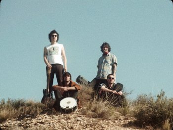 Movie still from “Los Ojos - Por wasap” (2019), directed by Kirkpatrick Buffet – Wide shot, Low angle