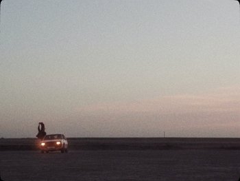 Movie still from “Los Ojos - Por wasap” (2019), directed by Kirkpatrick Buffet – Extreme Wide shot, High angle