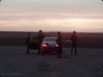 Movie still from “Los Ojos - Por wasap” (2019), directed by Kirkpatrick Buffet – Extreme Wide shot, High angle