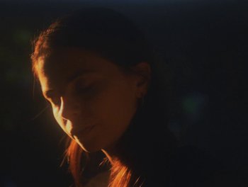 Movie still from “Gracie Gray - Morphine” (2019), directed by Michael Priestley – Close Up shot, Low angle