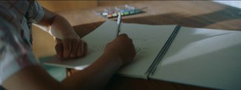 Movie still from “Kadebostany - Mind If I Stay” (2019), directed by Hasan Kuyucu – Extreme Close Up shot, Overhead angle