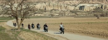 Movie still from “Kadebostany - Mind If I Stay” (2019), directed by Hasan Kuyucu – Extreme Wide shot, High angle