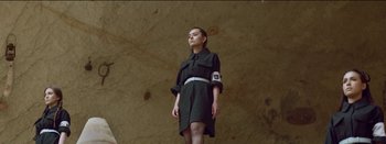 Movie still from “Kadebostany - Mind If I Stay” (2019), directed by Hasan Kuyucu – Medium shot, Low angle