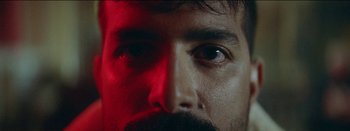 Movie still from “Kadebostany - Mind If I Stay” (2019), directed by Hasan Kuyucu – Extreme Close Up shot, Low angle