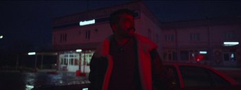 Movie still from “Kadebostany - Mind If I Stay” (2019), directed by Hasan Kuyucu – Medium shot, Low angle