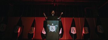 Movie still from “Kadebostany - Mind If I Stay” (2019), directed by Hasan Kuyucu – Wide shot, Low angle