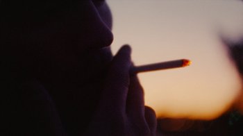 Movie still from “SadGirl - Chlorine” (2019), directed by Nathan Castiel – Extreme Close Up shot, High angle