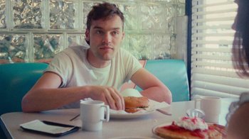 Movie still from “SadGirl - Chlorine” (2019), directed by Nathan Castiel – Close Up shot, Over the shoulder angle