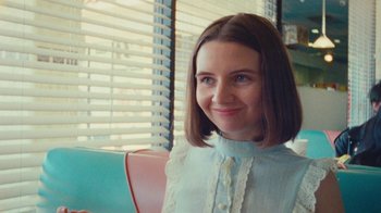 Movie still from “SadGirl - Chlorine” (2019), directed by Nathan Castiel – Close Up shot, Over the shoulder angle
