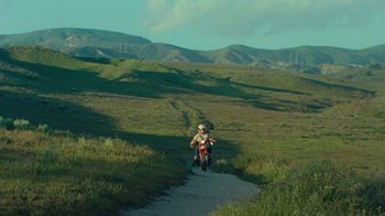 Movie still from “SadGirl - Chlorine” (2019), directed by Nathan Castiel – Extreme Wide shot, High angle