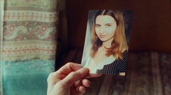 Movie still from “SadGirl - Chlorine” (2019), directed by Nathan Castiel – Close Up shot, Overhead angle