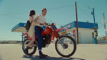 Movie still from “SadGirl - Chlorine” (2019), directed by Nathan Castiel – Wide shot, Low angle