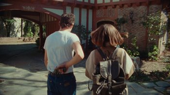 Movie still from “SadGirl - Chlorine” (2019), directed by Nathan Castiel – Medium shot, High angle