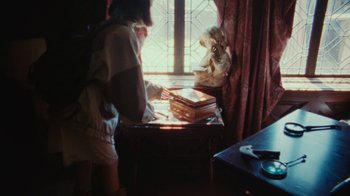 Movie still from “SadGirl - Chlorine” (2019), directed by Nathan Castiel – Medium shot, High angle