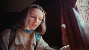 Movie still from “SadGirl - Chlorine” (2019), directed by Nathan Castiel – Close Up shot, High angle