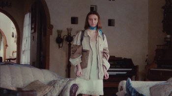 Movie still from “SadGirl - Chlorine” (2019), directed by Nathan Castiel – Medium shot, High angle