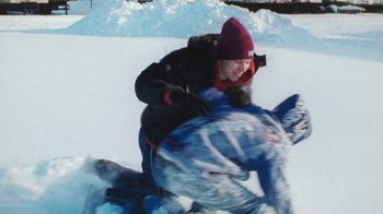 Movie still from “Onni Boi - Tides” (2019), directed by Kristian Lindén – Wide shot, High angle