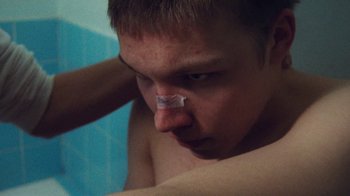 Movie still from “Onni Boi - Tides” (2019), directed by Kristian Lindén – Extreme Close Up shot, High angle