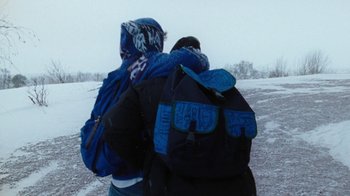 Movie still from “Onni Boi - Tides” (2019), directed by Kristian Lindén – Medium shot, High angle