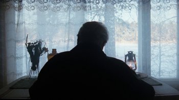 Movie still from “Onni Boi - Tides” (2019), directed by Kristian Lindén – Medium shot, Over the shoulder angle