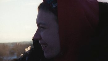 Movie still from “Onni Boi - Tides” (2019), directed by Kristian Lindén – Close Up shot, Low angle