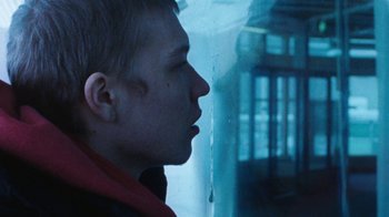 Movie still from “Onni Boi - Tides” (2019), directed by Kristian Lindén – Close Up shot, Low angle