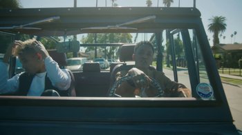 Movie still from “Leven Kali & Syd - Do U Wrong” (2019), directed by Kevin Lombardo – Medium shot, Low angle