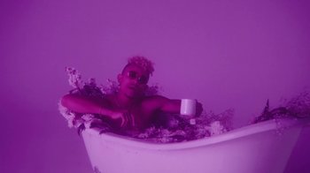 Movie still from “Leven Kali & Syd - Do U Wrong” (2019), directed by Kevin Lombardo – Medium shot, Low angle
