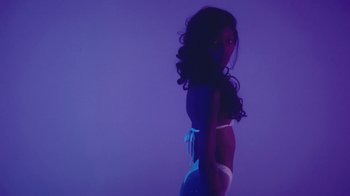 Movie still from “Leven Kali & Syd - Do U Wrong” (2019), directed by Kevin Lombardo – Medium shot, Low angle
