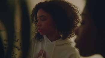 Movie still from “Leven Kali & Syd - Do U Wrong” (2019), directed by Kevin Lombardo – Close Up shot, Over the shoulder angle