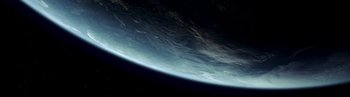 Movie still from “Royal - Vessel” (2019), directed by Riun Garner – Extreme Wide shot, Overhead angle